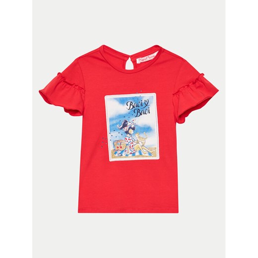 Original Marines T-Shirt DEP1045NF Czerwony Regular Fit ze sklepu MODIVO w kategorii Koszulki niemowlęce - zdjęcie 182669405