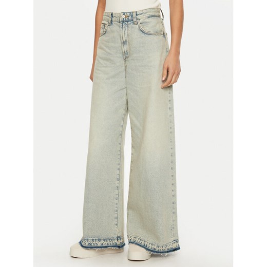 Tommy Jeans Jeansy DW0DW21254 Niebieski Wide Leg ze sklepu MODIVO w kategorii Jeansy damskie - zdjęcie 182669438