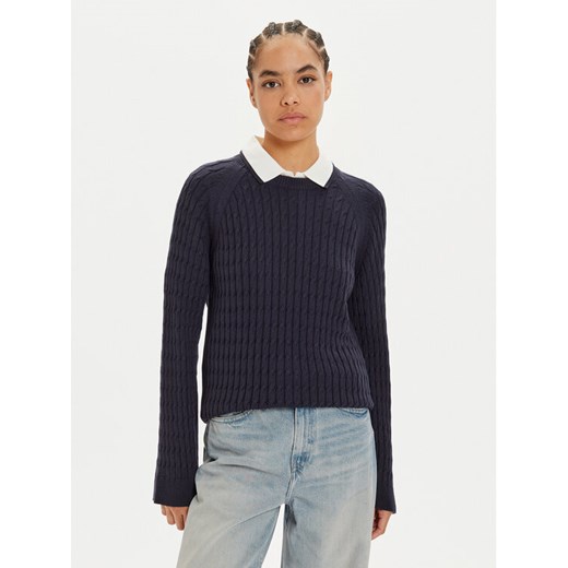 Gant Sweter 4804154 Granatowy Regular Fit ze sklepu MODIVO w kategorii Swetry damskie - zdjęcie 182669485