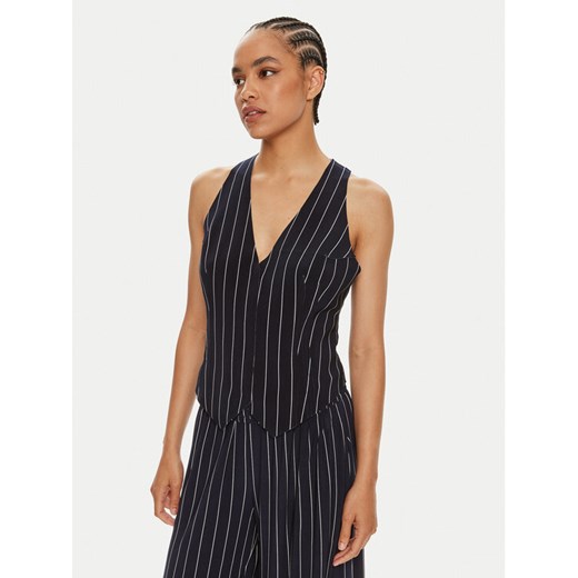 NORMA KAMALI Kamizelka KK1244PLC59642 Granatowy Regular Fit ze sklepu MODIVO w kategorii Kamizelki damskie - zdjęcie 182669487