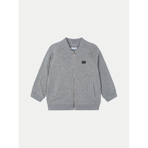 Mayoral Bluza 4475 Szary Regular Fit ze sklepu MODIVO w kategorii Bluzy chłopięce - zdjęcie 182669558