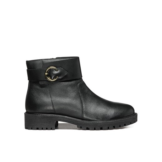 Geox Botki D Hoara D46FTB 04643 C9999 Czarny ze sklepu MODIVO w kategorii Botki - zdjęcie 182669609