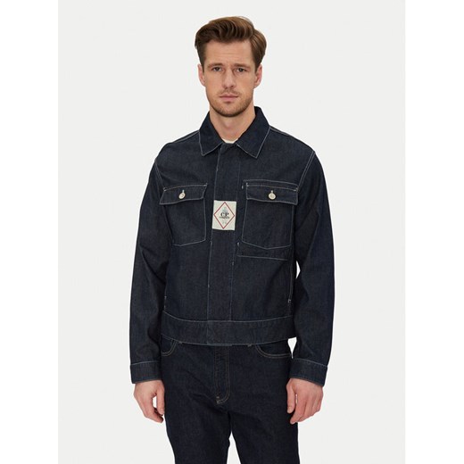 C.P. Company Kurtka jeansowa 18CMOW188A110295W Niebieski Regular Fit ze sklepu MODIVO w kategorii Kurtki męskie - zdjęcie 182669646