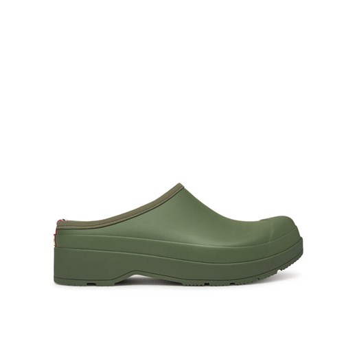 Hunter Klapki Play Clog MFF9052RMA Zielony ze sklepu MODIVO w kategorii Klapki męskie - zdjęcie 182669649