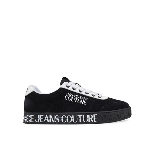 Versace Jeans Couture Sneakersy 78YA3SK6 Czarny ze sklepu MODIVO w kategorii Buty sportowe męskie - zdjęcie 182669666