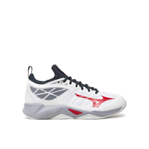 Mizuno Buty halowe Wave Dimension V1GA2240 Biały ze sklepu MODIVO w kategorii Buty sportowe męskie - zdjęcie 182669697