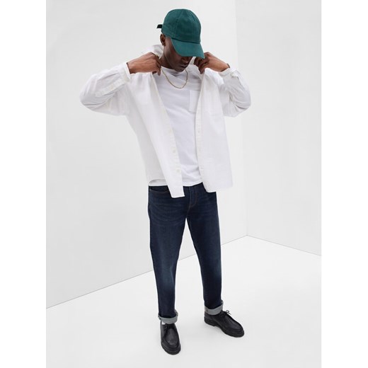Gap Jeansy 709153-00 Granatowy Regular Fit ze sklepu MODIVO w kategorii Jeansy męskie - zdjęcie 182669717