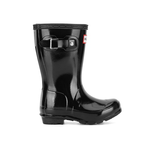 Hunter Kalosze KFT5000RGL-BLK Czarny ze sklepu MODIVO w kategorii Kalosze dziecięce - zdjęcie 182669726