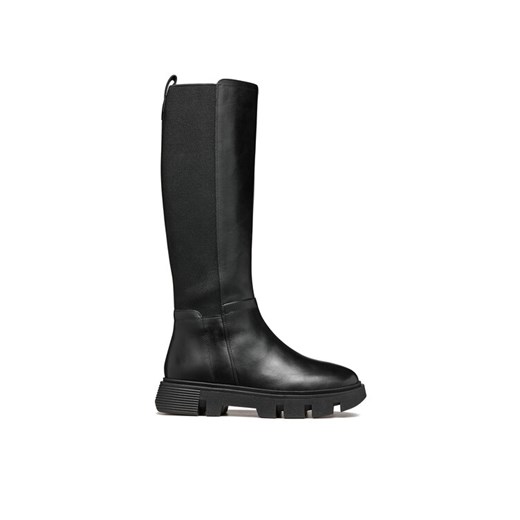 Geox Loafersy Vilde D46UAD 043NH C9999 Czarny ze sklepu MODIVO w kategorii Lordsy damskie - zdjęcie 182669806