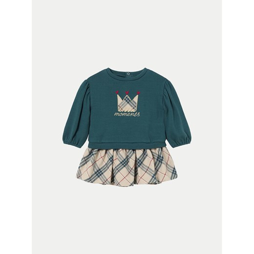 Mayoral Komplet bluza i spódniczka 2929 Zielony Regular Fit ze sklepu MODIVO w kategorii Komplety niemowlęce - zdjęcie 182669827