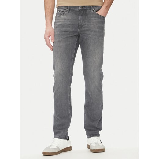 BOSS Jeansy H-Delaware 50520838 Szary Slim Fit ze sklepu MODIVO w kategorii Jeansy męskie - zdjęcie 182669885
