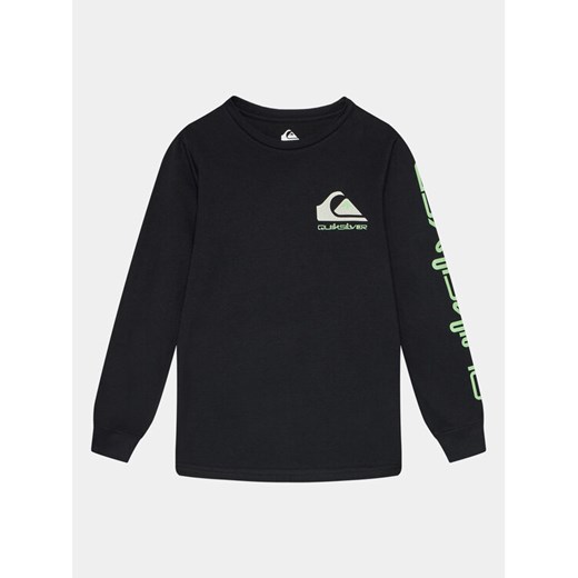 Quiksilver Bluzka Omnilogo Tees EQBZT04665 Czarny Regular Fit ze sklepu MODIVO w kategorii T-shirty chłopięce - zdjęcie 182669919