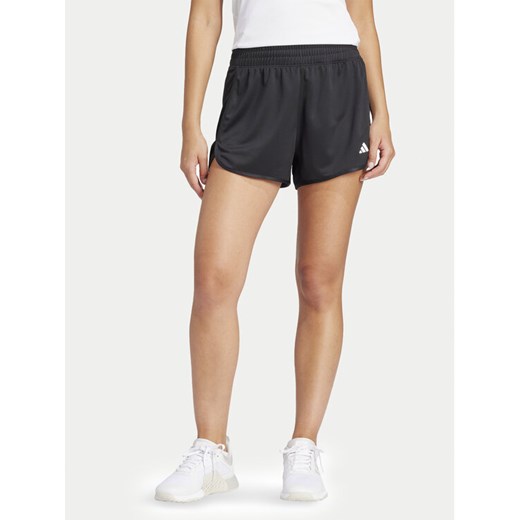 adidas Szorty sportowe Pacer Essentials IQ2576 Czarny Loose Fit ze sklepu MODIVO w kategorii Szorty - zdjęcie 182669955