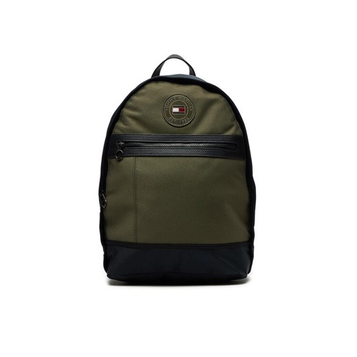 Tommy Hilfiger Plecak Th Blocked AM0AM12720 Khaki ze sklepu MODIVO w kategorii Plecaki - zdjęcie 182669998