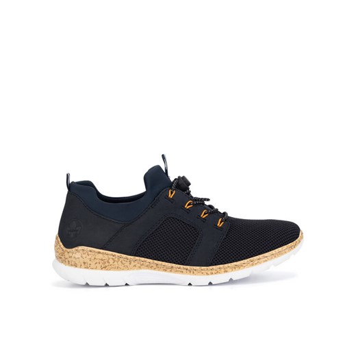 Rieker Sneakersy N4290-14 Granatowy ze sklepu MODIVO w kategorii Buty sportowe damskie - zdjęcie 182670095