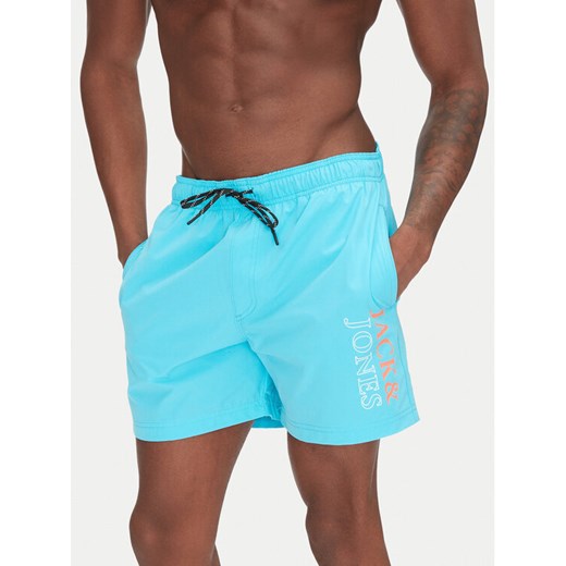 Jack&Jones Szorty kąpielowe Maui 12272799 Niebieski Regular Fit M MODIVO