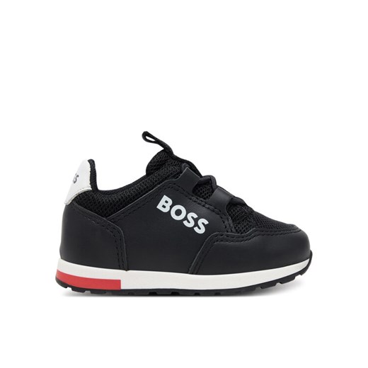 BOSS Sneakersy J52167 M Czarny ze sklepu MODIVO w kategorii Buty sportowe dziecięce - zdjęcie 182670117