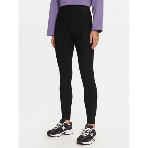 4F Legginsy 4FWAW24TTIGF185 Czarny Slim Fit ze sklepu MODIVO w kategorii Spodnie damskie - zdjęcie 182670179