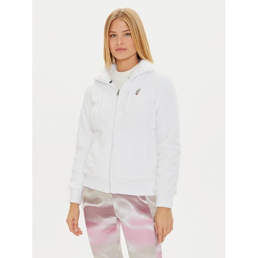 Aulp Polar Burli Biały Regular Fit ze sklepu MODIVO w kategorii Bluzy damskie - zdjęcie 182670245