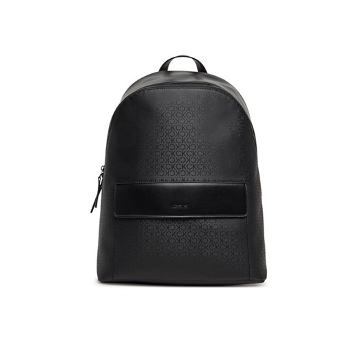 Calvin Klein Plecak Ck Sleek 2G Round Bp Mono K50K512959 Czarny ze sklepu MODIVO w kategorii Plecaki - zdjęcie 182670255