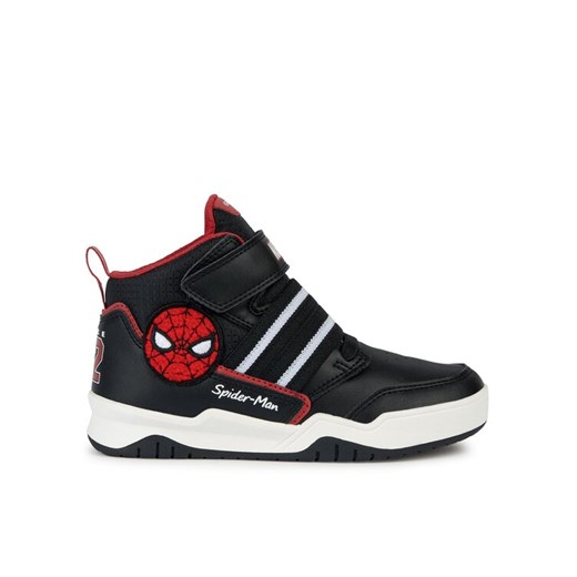 Geox Sneakersy SPIDER-MAN J Perth Boy J367RD 05411 C0048 S Czarny ze sklepu MODIVO w kategorii Buty zimowe dziecięce - zdjęcie 182670268