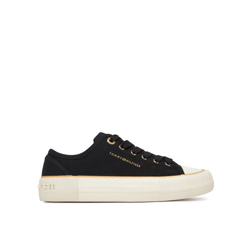 Tommy Hilfiger Trampki T3A9-33733-0890999 Czarny ze sklepu MODIVO w kategorii Trampki dziecięce - zdjęcie 182670278