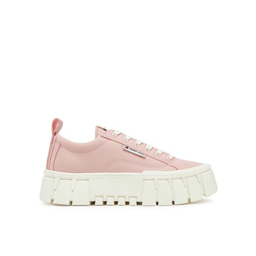 Tommy Jeans Trampki EN0EN02793 Różowy ze sklepu MODIVO w kategorii Trampki damskie - zdjęcie 182670287