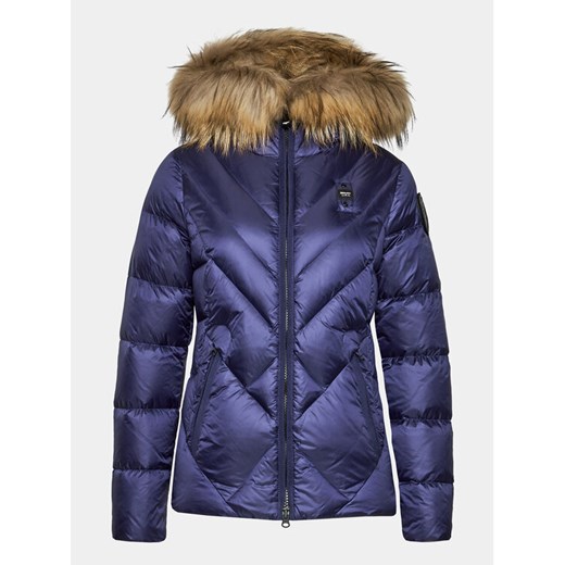 Blauer Kurtka puchowa 23WBLDC03141 Fioletowy Regular Fit ze sklepu MODIVO w kategorii Kurtki damskie - zdjęcie 182670305