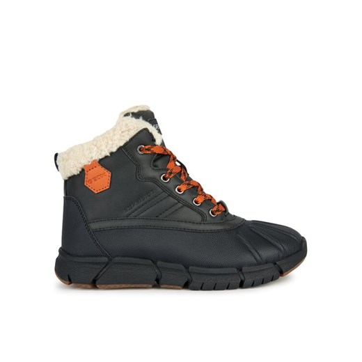 Geox Kozaki J Flexyper Boy B Abx J269XE 0ME50 C0038 S Czarny ze sklepu MODIVO w kategorii Buty zimowe dziecięce - zdjęcie 182670346