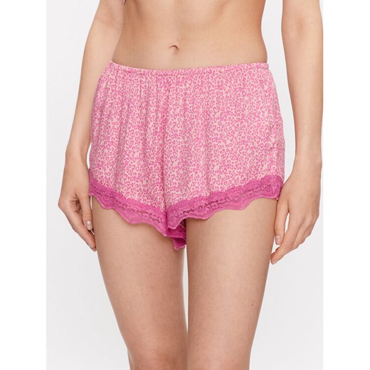 Hunkemöller Szorty piżamowe Animal 202322 Różowy Comfortable Fit ze sklepu MODIVO w kategorii Piżamy damskie - zdjęcie 182670359