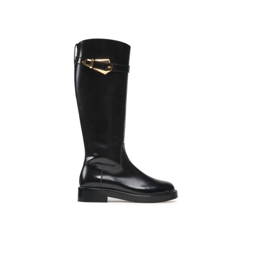 Alberta Ferretti Oficerki 22251A6201 8005 Czarny ze sklepu MODIVO w kategorii Kozaki damskie - zdjęcie 182670366