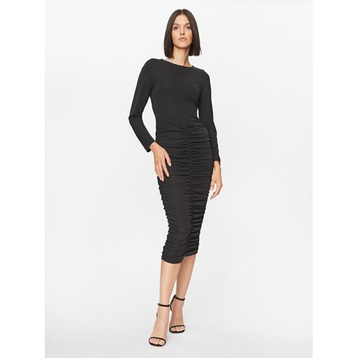 Dixie Sukienka koktajlowa AIDRTNDA Czarny Slim Fit ze sklepu MODIVO w kategorii Sukienki - zdjęcie 182670369