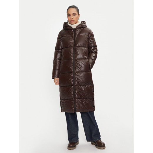 Frieda & Freddies Kurtka zimowa 3802 Brązowy Regular Fit ze sklepu MODIVO w kategorii Kurtki damskie - zdjęcie 182670385