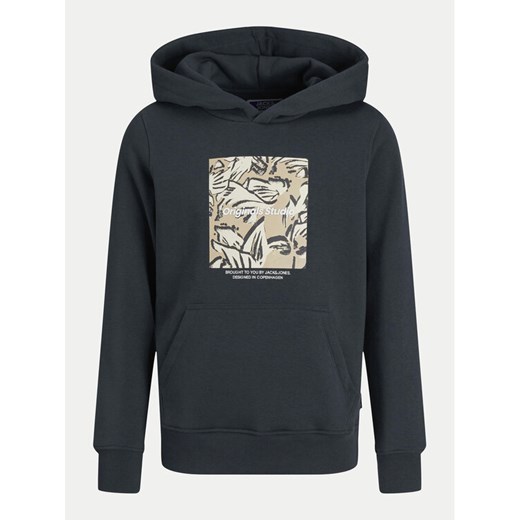 Jack&Jones Junior Bluza Vesterbro 12267454 Szary Standard Fit ze sklepu MODIVO w kategorii Bluzy chłopięce - zdjęcie 182670458