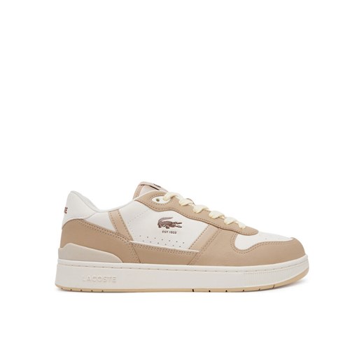 Lacoste Sneakersy 7-49SMA0072 Beżowy ze sklepu MODIVO w kategorii Buty sportowe męskie - zdjęcie 182670468