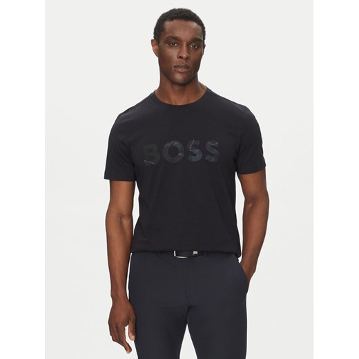 BOSS T-Shirt Glamping 50537834 Granatowy Regular Fit ze sklepu MODIVO w kategorii T-shirty męskie - zdjęcie 182670539