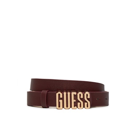 Guess Pasek Damski BW9114 P4225 Bordowy ze sklepu MODIVO w kategorii Paski damskie - zdjęcie 182670558