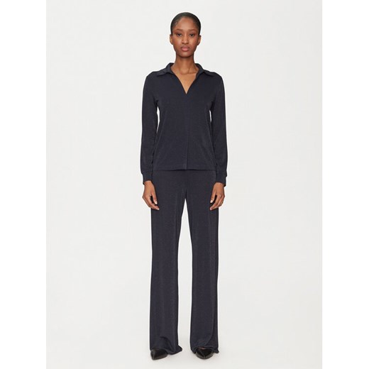 Marella Komplet bluzka i spodnie kom 2515631011 Granatowy Relaxed Fit ze sklepu MODIVO w kategorii Dresy damskie - zdjęcie 182670625