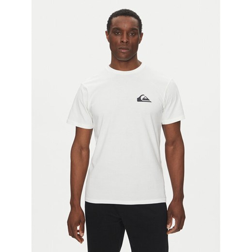 Quiksilver T-Shirt EQYZT08042 Biały Regular Fit ze sklepu MODIVO w kategorii T-shirty męskie - zdjęcie 182670775