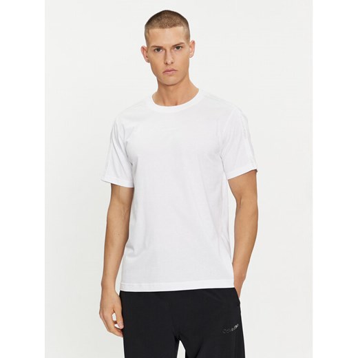 Calvin Klein Performance T-Shirt 00GMS4K187 Biały Regular Fit ze sklepu MODIVO w kategorii T-shirty męskie - zdjęcie 182670779
