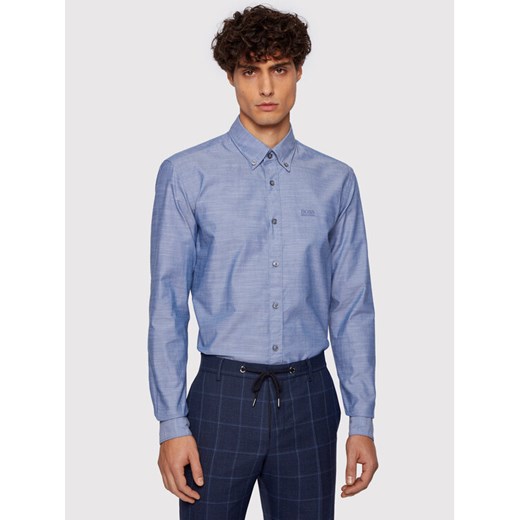 Boss Koszula Rod_53E 50447478 Niebieski Slim Fit S MODIVO