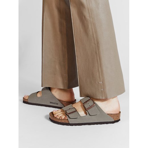 Birkenstock Klapki Arizona Bs 0151213 Szary ze sklepu MODIVO w kategorii Klapki damskie - zdjęcie 182670889