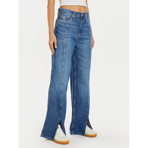 Tommy Jeans Jeansy Claire DW0DW19609 Niebieski Wide Leg ze sklepu MODIVO w kategorii Jeansy damskie - zdjęcie 182670906