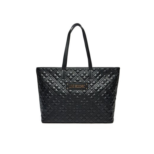 LOVE MOSCHINO Torebka JC4166PP1MLA0000 Czarny ze sklepu MODIVO w kategorii Torby Shopper bag - zdjęcie 182670928