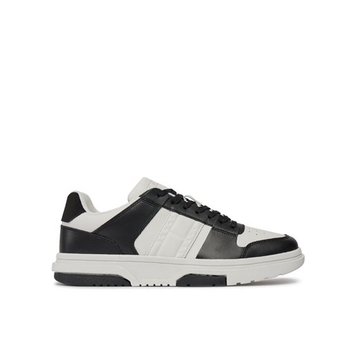 Tommy Jeans Sneakersy Tjm Leather Cupsole 2.0 EM0EM01352 Czarny ze sklepu MODIVO w kategorii Buty sportowe męskie - zdjęcie 182670978