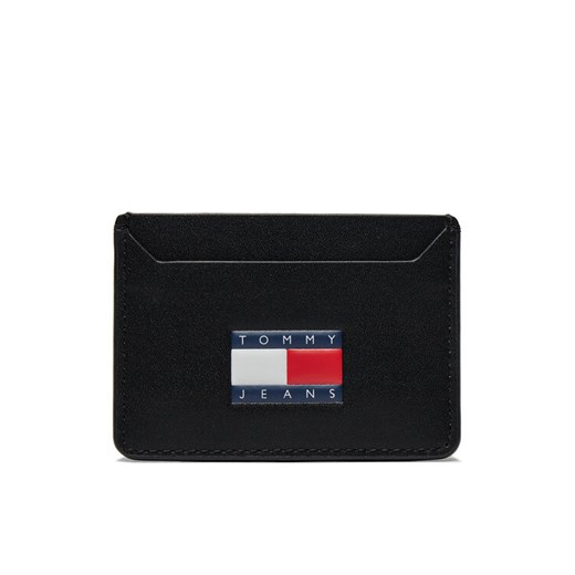 Tommy Jeans Etui na karty kredytowe Tjm Heritage Leather Cc Holder AM0AM12085 Czarny ze sklepu MODIVO w kategorii Etui - zdjęcie 182670989