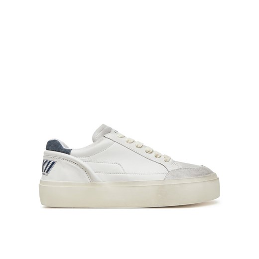 Inuikii Sneakersy Lila Low 30102-850 Biały ze sklepu MODIVO w kategorii Buty sportowe damskie - zdjęcie 182670996