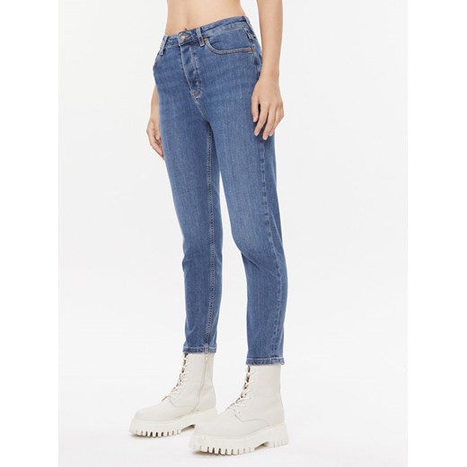 Tommy Hilfiger Jeansy Gramercy WW0WW38895 Niebieski Tapered Fit ze sklepu MODIVO w kategorii Jeansy damskie - zdjęcie 182671038