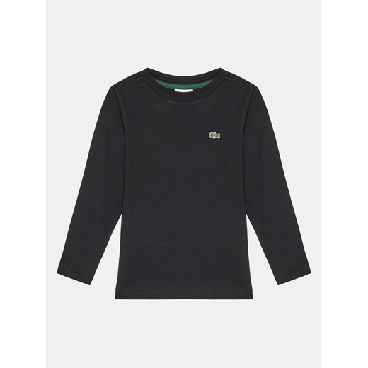 Lacoste Bluzka TJ1123 Czarny Regular Fit ze sklepu MODIVO w kategorii T-shirty chłopięce - zdjęcie 182671048
