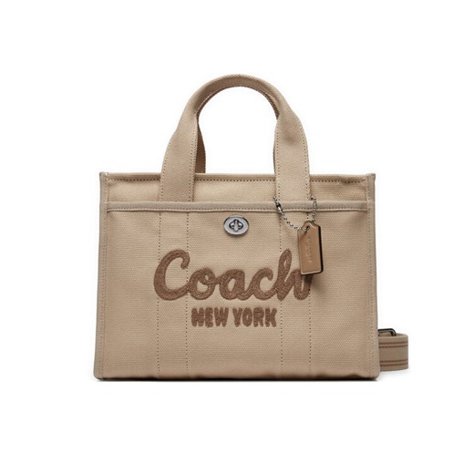 Coach Torebka Cargo CP164 Beżowy ze sklepu MODIVO w kategorii Torby Shopper bag - zdjęcie 182671055